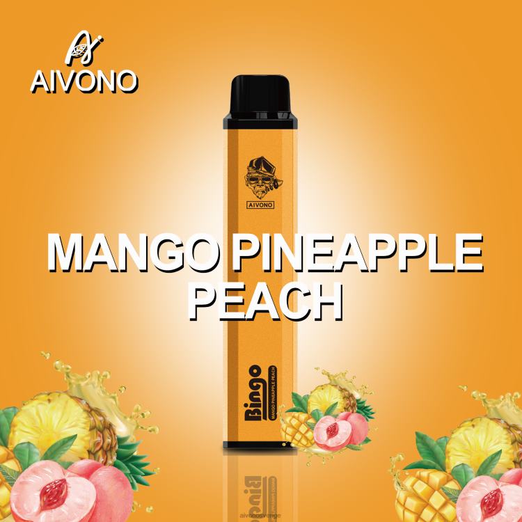 Aivono AIM BINGO 4000 mango ananas persika - 80ZTN136 Aivono Sverige