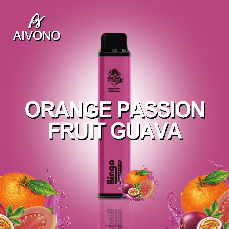 orange passionsfrukt guava