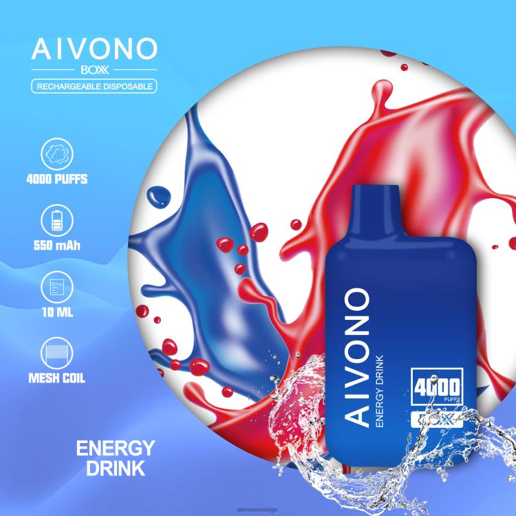 Aivono AIM BOXX 4000 energidryck - 80ZTN225 Aivono Vape