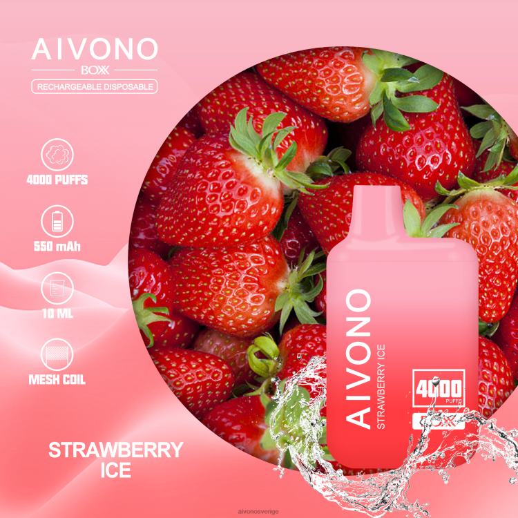 Aivono AIM BOXX 4000 jordgubbsis - 80ZTN226 Aivono Sverige