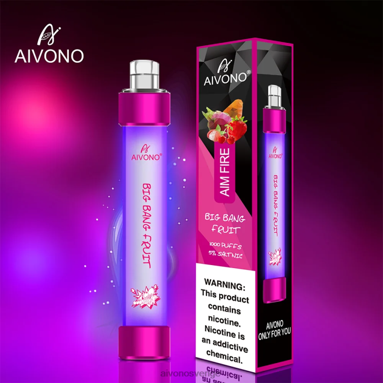 Aivono AIM FIRE 1000 big bang frukt - 80ZTN325 Aivono Vape