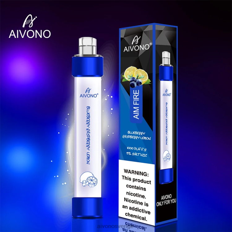 Aivono AIM FIRE 1000 blåbär hallon citron - 80ZTN327 Aivono Vape