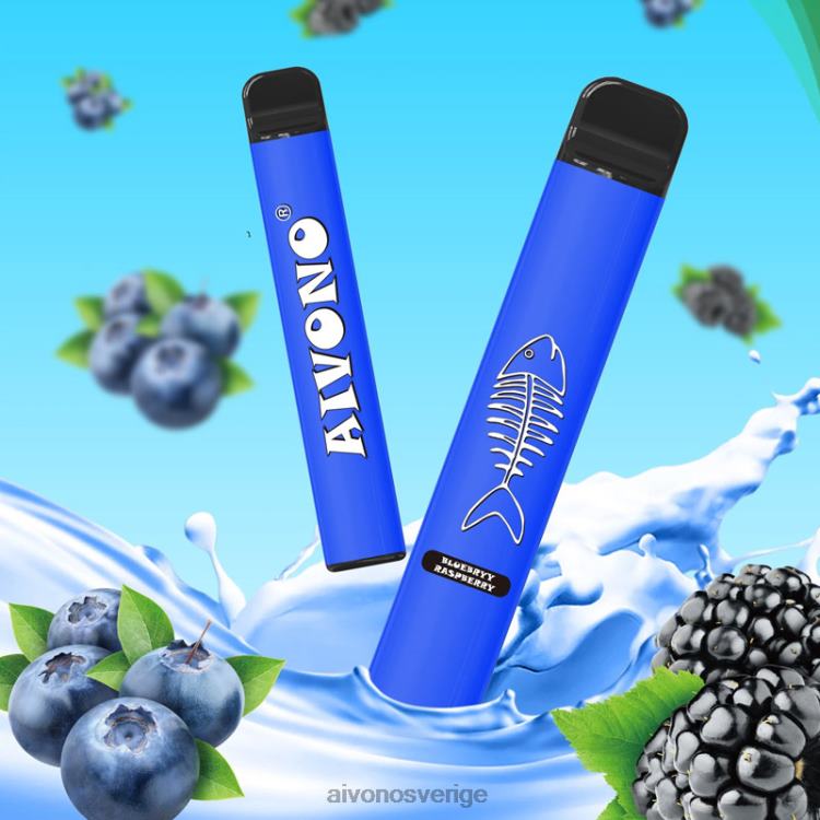 Aivono AIM FISHBONE 600 blåbärshallon - 80ZTN281 Aivono Vape