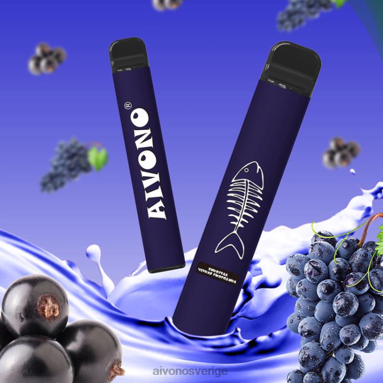 Aivono AIM FISHBONE 600 druva svarta vinbär - 80ZTN284 Aivono Sverige