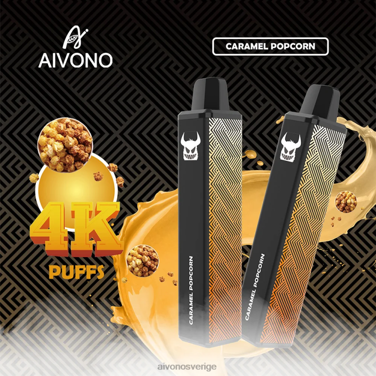 Aivono AIM FREAK 4000 karamell popcorn - 80ZTN261 Aivono Vape
