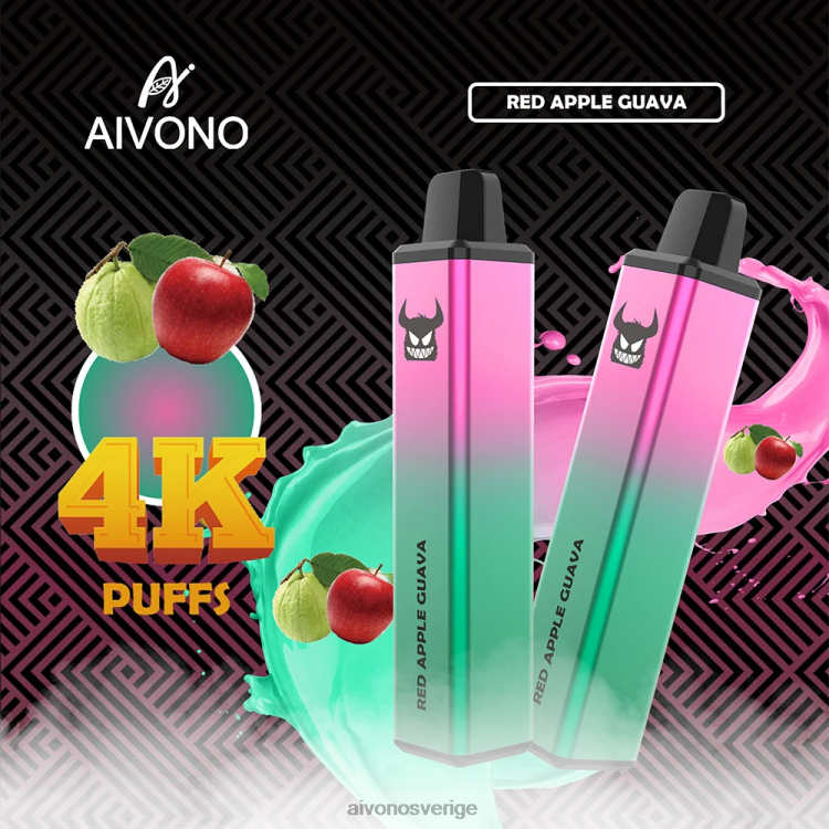 rött äpple guava