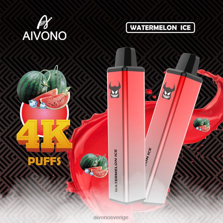 Aivono AIM FREAK 4000 vattenmelon is - 80ZTN253 Aivono Vape
