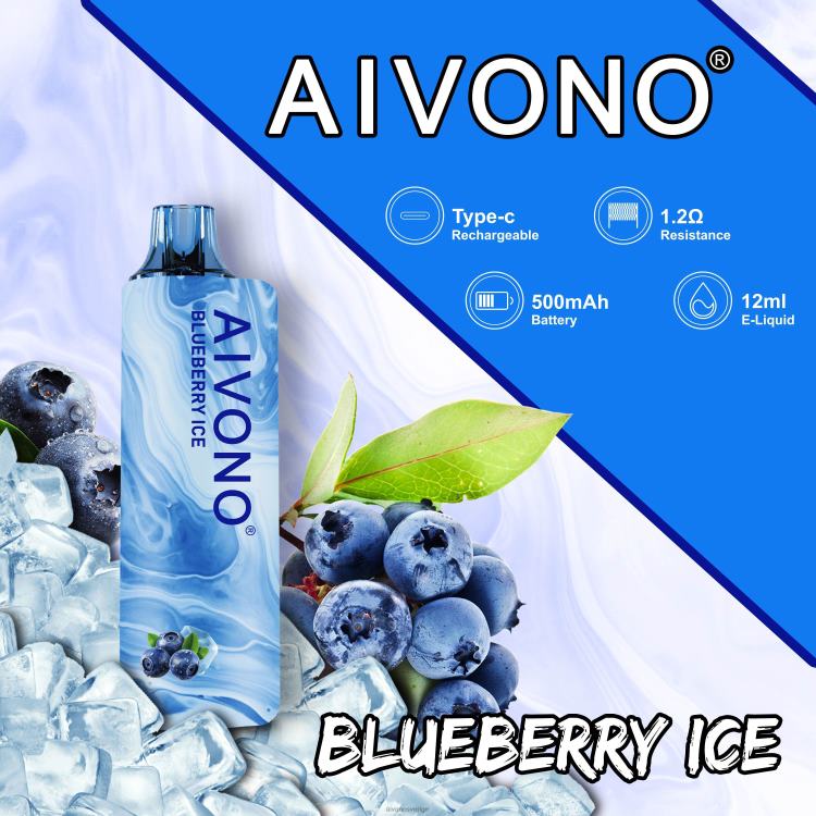 Aivono AIM GUN 7000 blåbärsis - 80ZTN104 Aivono Sverige