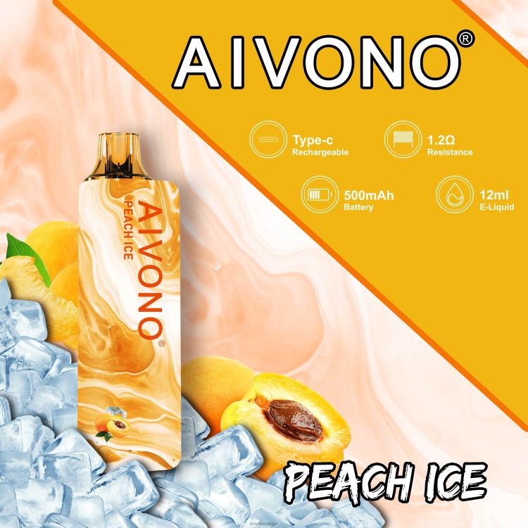 Aivono AIM GUN 7000 persika is - 80ZTN103 Aivono Vape