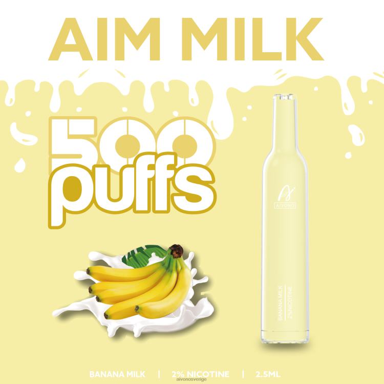 Aivono AIM MILK 500 bananmjölk - 80ZTN275 Aivono Vape