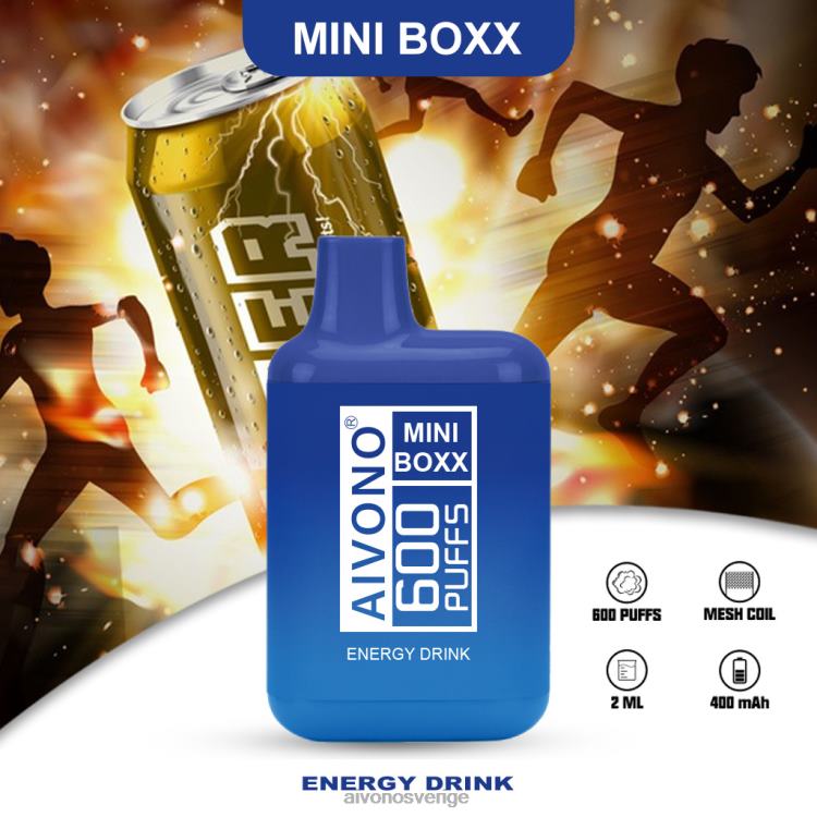 Aivono AIM MINI BOXX 600 energidryck - 80ZTN237 Aivono Vape