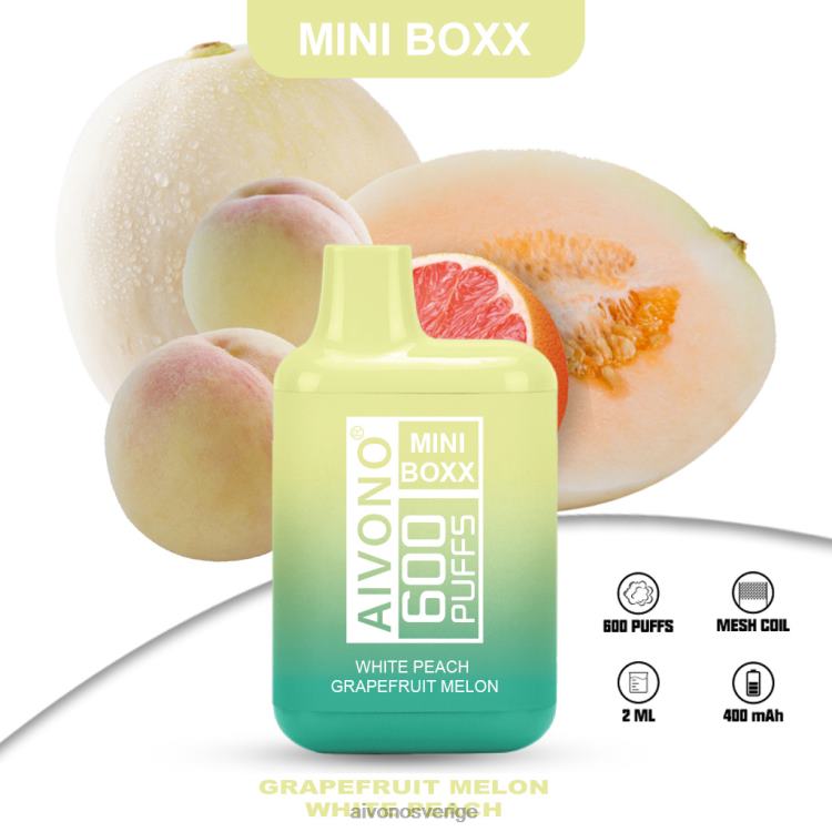 vit persika grapefrukt melon
