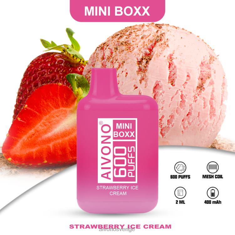 Aivono AIM MINI BOXX 600 jordgubbsglass - 80ZTN232 Aivono Sverige