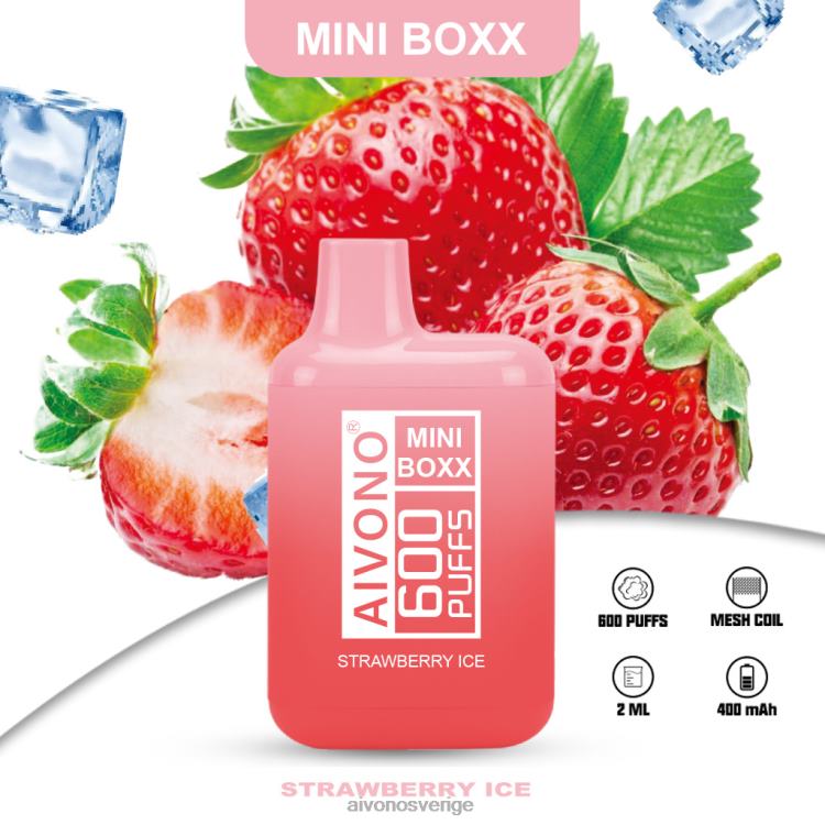 Aivono AIM MINI BOXX 600 jordgubbsis - 80ZTN236 Aivono Sverige