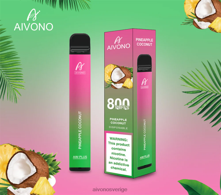 Aivono AIM PLUS 800 ananas kokos - 80ZTN200 Aivono Sverige