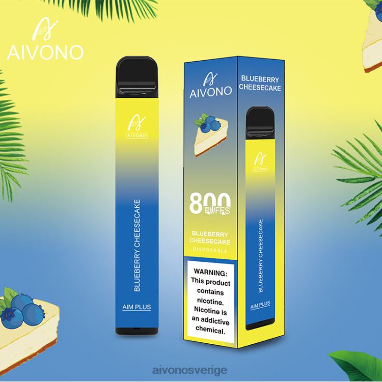 Aivono AIM PLUS 800 blåbär cheesecake - 80ZTN174 Aivono Sverige