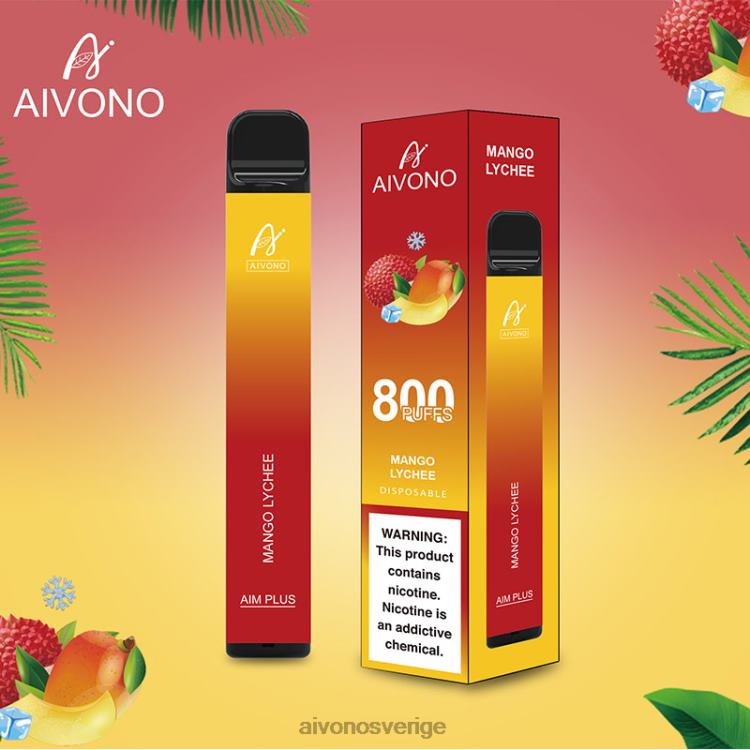 Aivono AIM PLUS 800 mango litchi - 80ZTN185 Aivono Vape