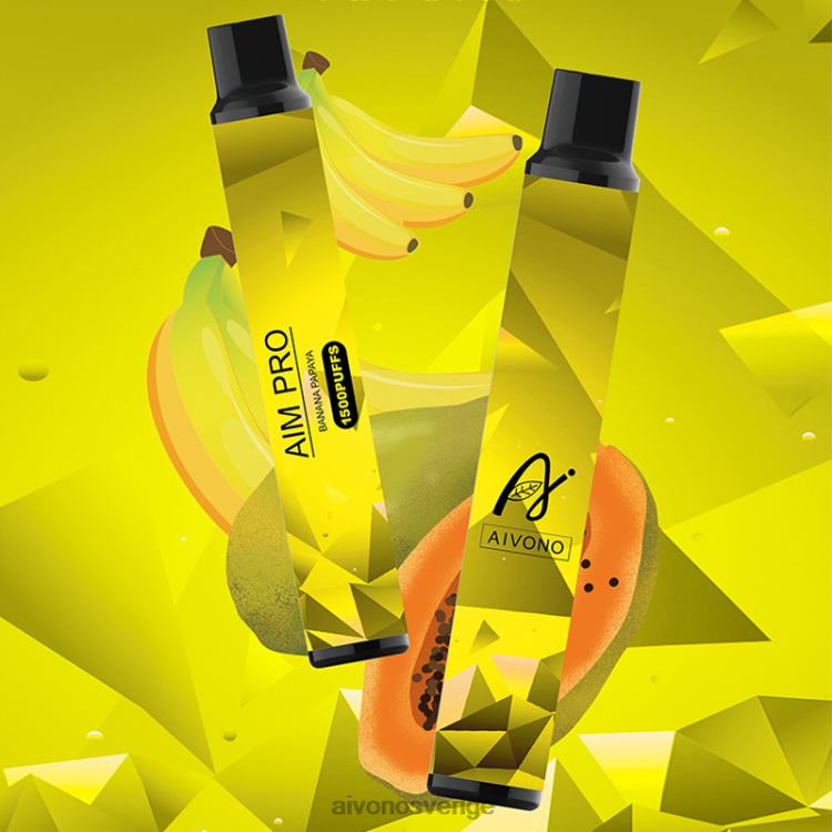 Aivono AIM PRO 1500 banan papaya - 80ZTN169 Aivono Vape