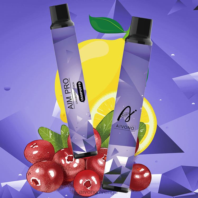 Aivono AIM PRO 1500 tranbär citron - 80ZTN168 Aivono Sverige
