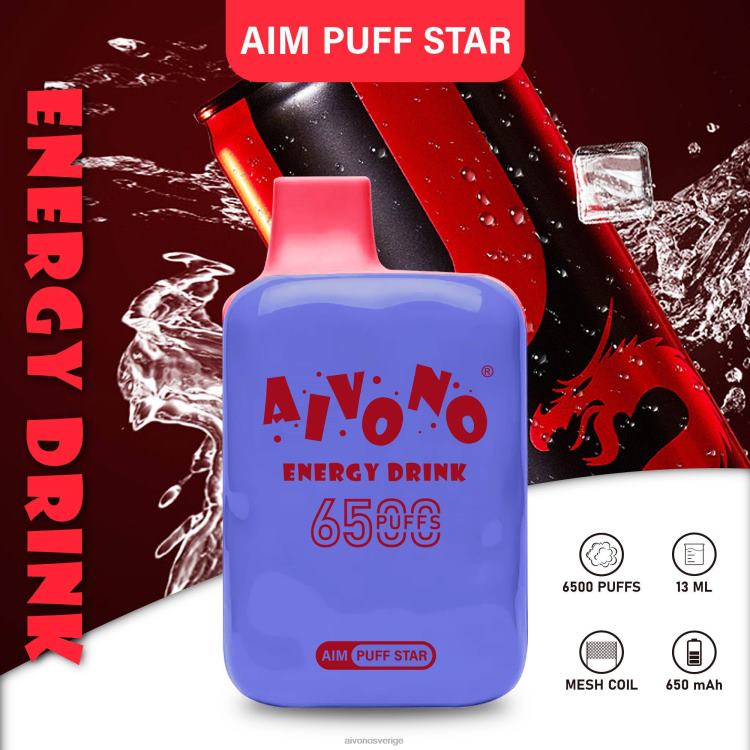Aivono AIM PUFF STAR 6500 energidryck - 80ZTN293 Aivono Vape
