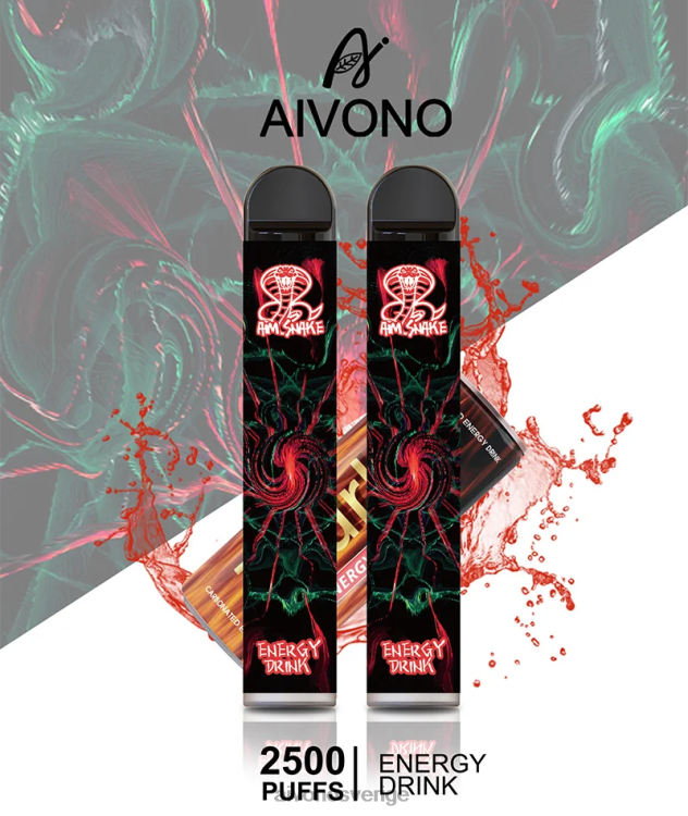 Aivono AIM SNAKE 2500 energidryck - 80ZTN305 Aivono Vape