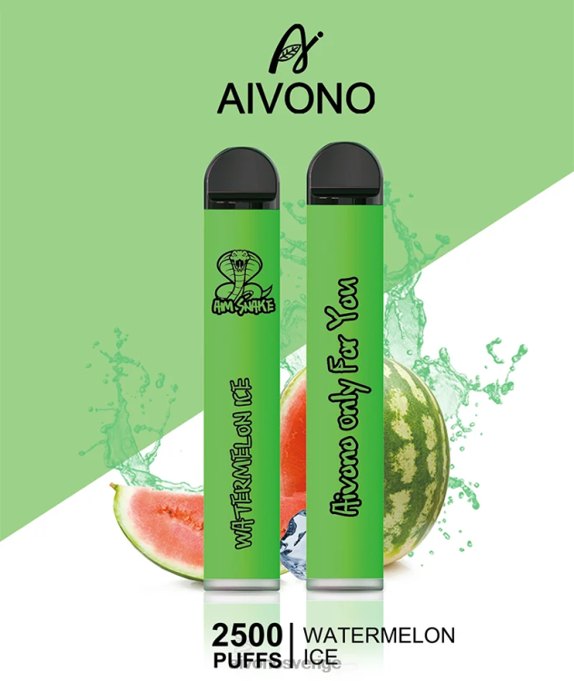Aivono AIM SNAKE 2500 vattenmelon is - 80ZTN321 Aivono Vape
