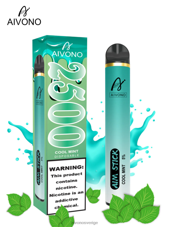 Aivono AIM STICK 2500 cool mynta - 80ZTN159 Aivono Vape