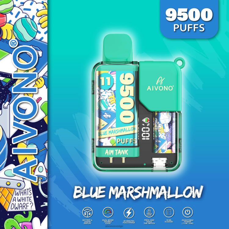 Aivono AIM TANK 9500 blå marshmallow - 80ZTN42 Aivono Sverige
