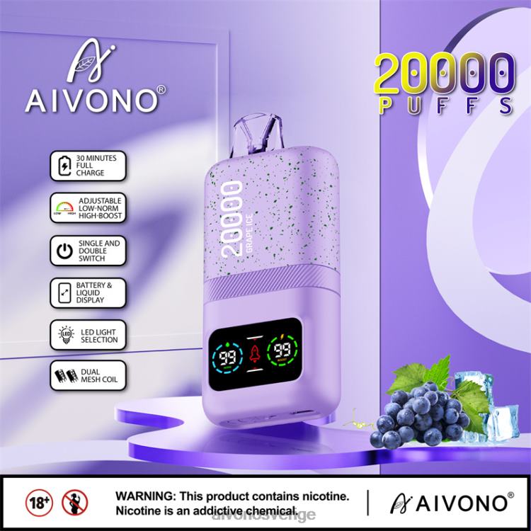 Aivono AIM magic 20 000 druvis - 80ZTN86 Aivono Sverige