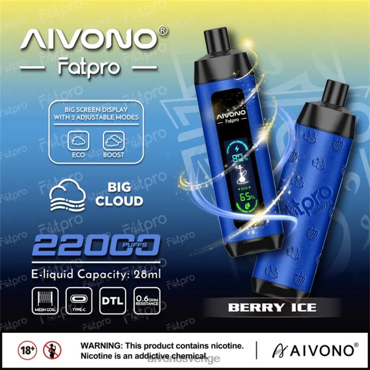 Aivono Fatpro 22 000 bäris - 80ZTN10 Aivono Sverige