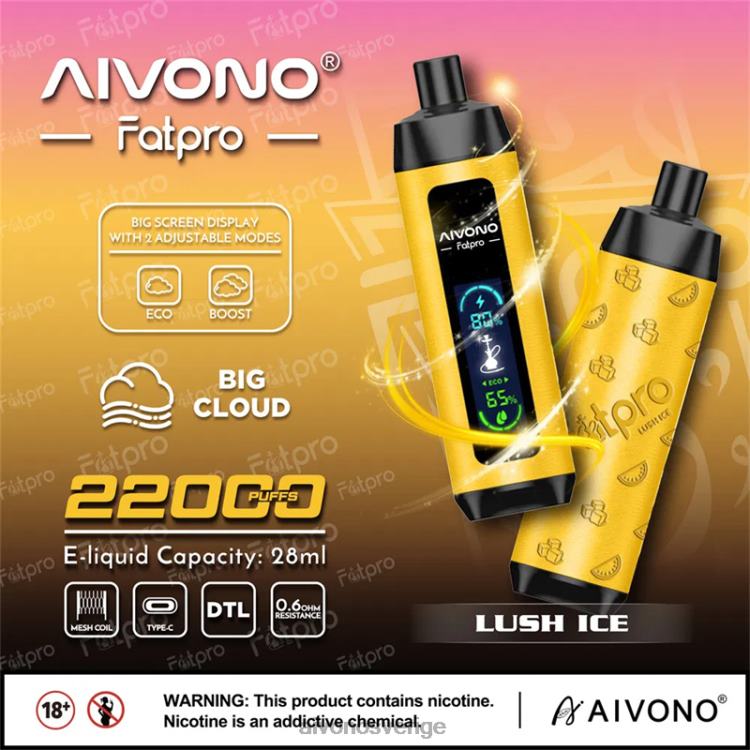 Aivono Fatpro 22 000 frodig is - 80ZTN3 Aivono Vape
