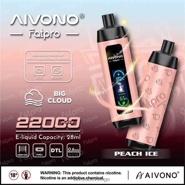 Aivono Fatpro 22 000 persika is - 80ZTN5 Aivono Vape