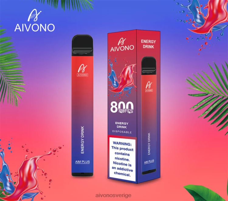 Aivono AIM PLUS 800 energidryck - 80ZTN201 Aivono Vape