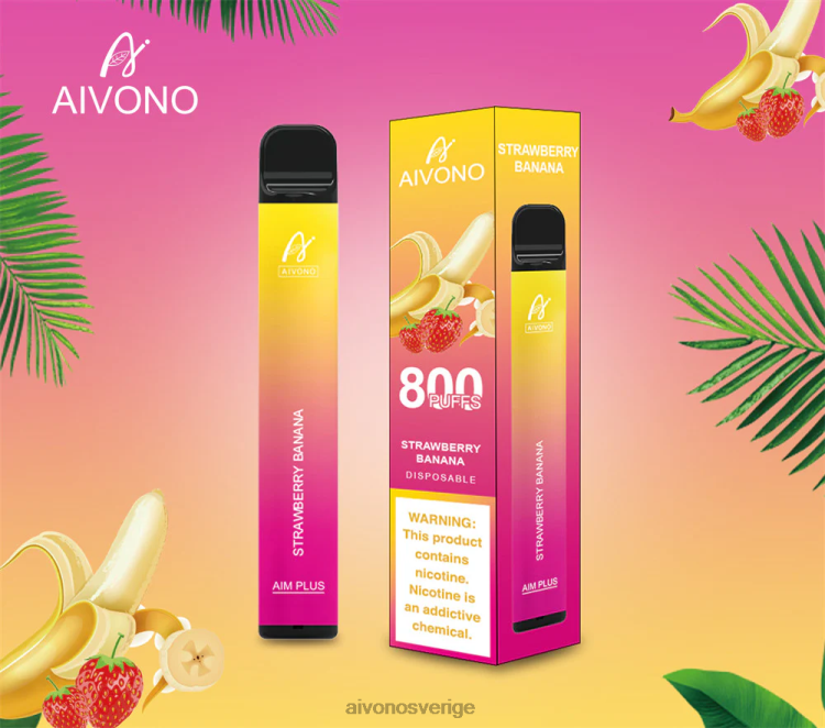 Aivono AIM PLUS 800 jordgubbsbanan - 80ZTN192 Aivono Sverige